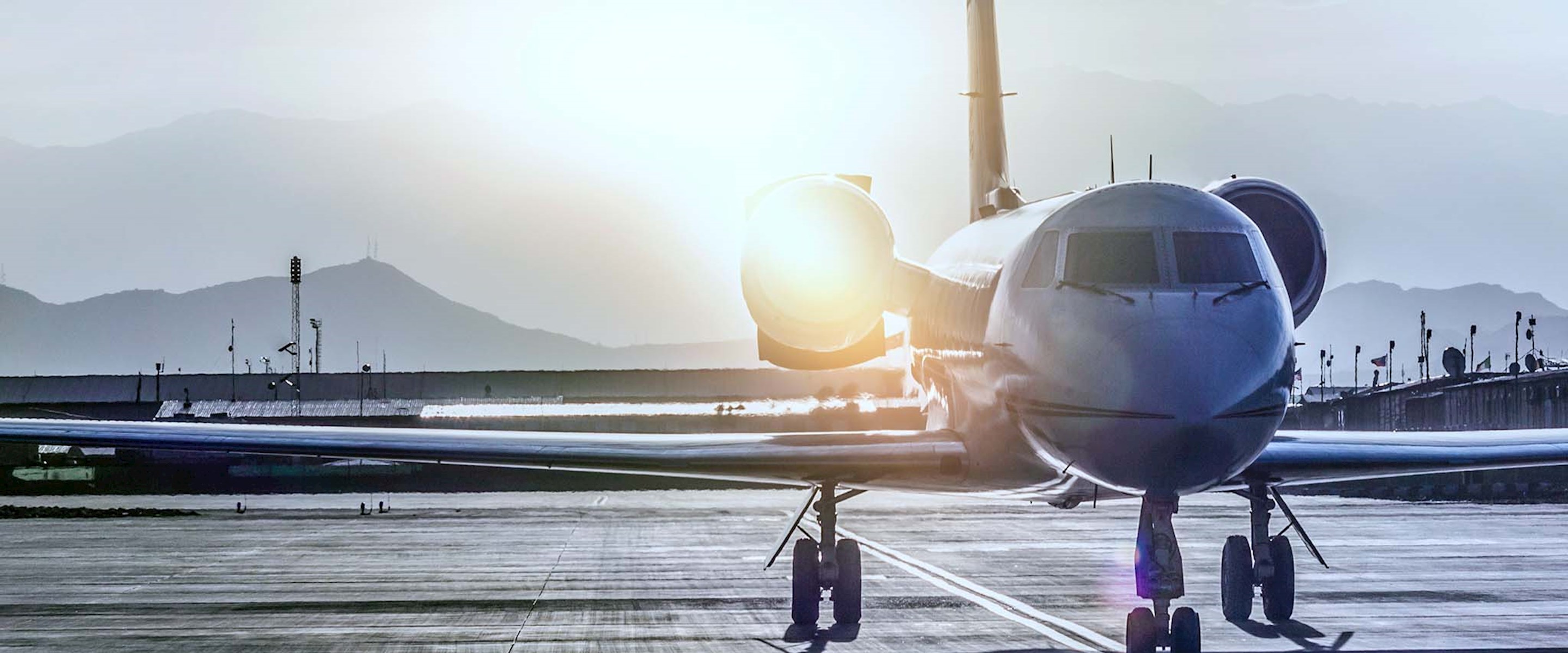 A jet on the tarmac
